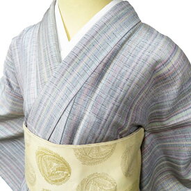 【 中古 】 付下げ 付け下げ リサイクル着物 正絹 紬地 袷 セミフォーマル マルチカラー 多色 身丈160.5cm 裄63cm M A1027-4 [ 和服 入学式 卒業式 母 お宮参り 入卒式 きもの 送料無料 きもの北條]