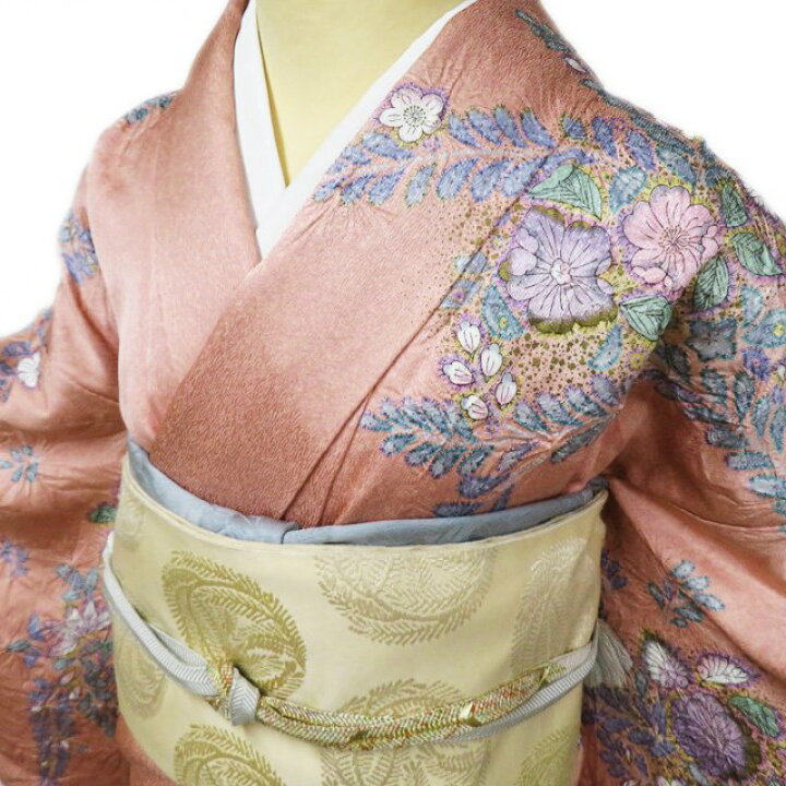 楽天市場】【 中古 】 訪問着 リサイクル着物 正絹 袷 フォーマル 