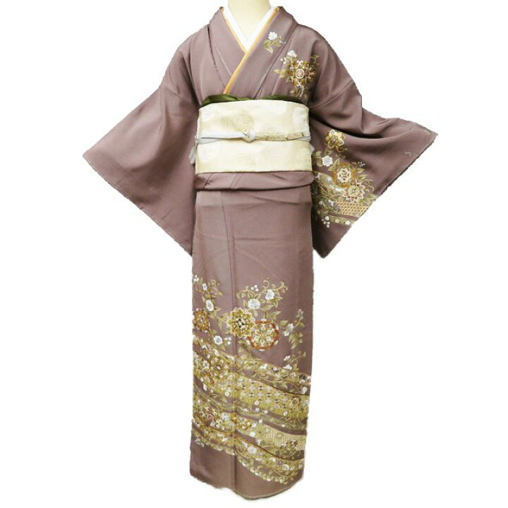 楽天市場】【 中古 】 訪問着 リサイクル着物 正絹 袷 フォーマル 蘇州 