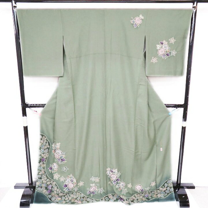 楽天市場】【 中古 】 特選 訪問着 リサイクル着物 正絹 フォーマル 桐  