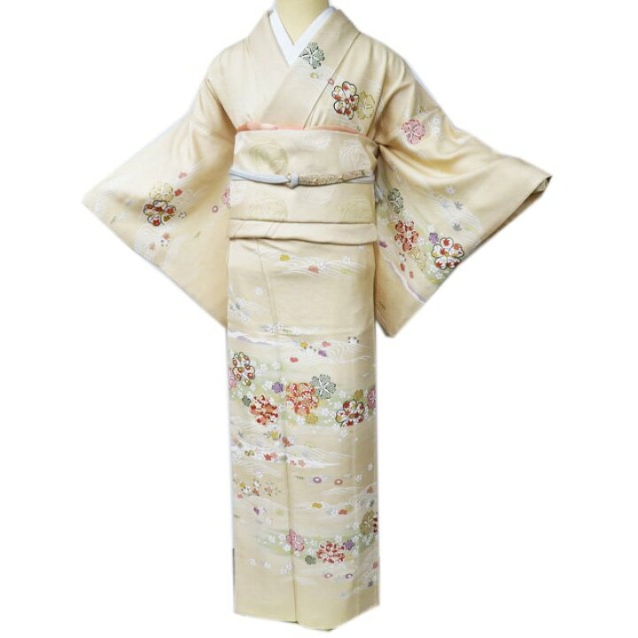 楽天市場】【 中古 】 訪問着 リサイクル着物 正絹 袷 フォーマル 金駒  