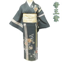 楽天市場】着物 帝王紫の通販