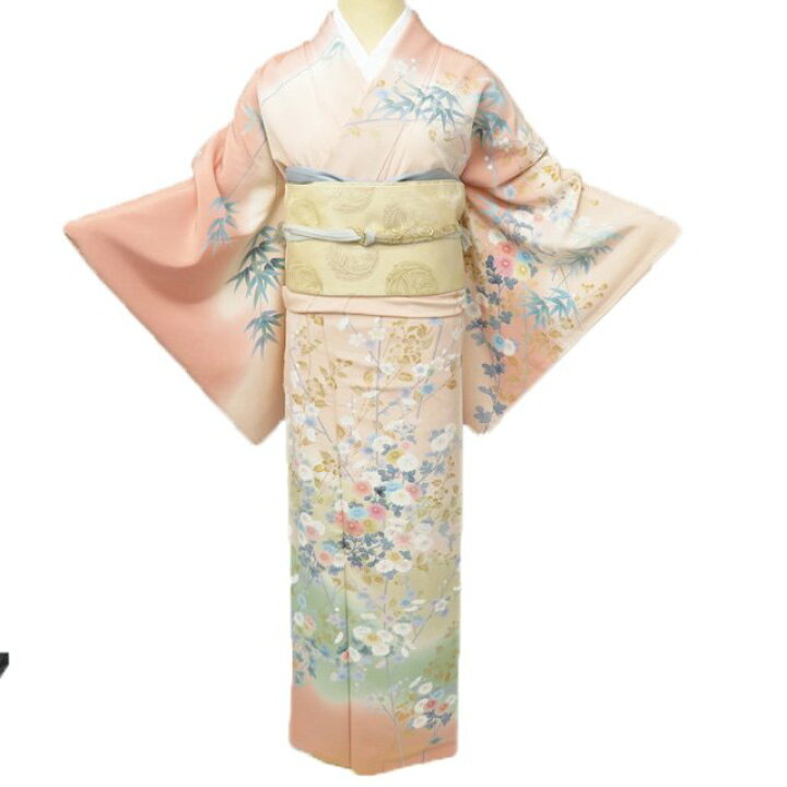 楽天市場】【 中古 】 特選 訪問着 リサイクル着物 三越 作家物 松雨 