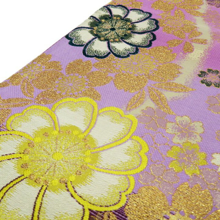 楽天市場】【 中古 】 振袖用 袋帯 リサイクル 着物 花模様 桜 正絹 