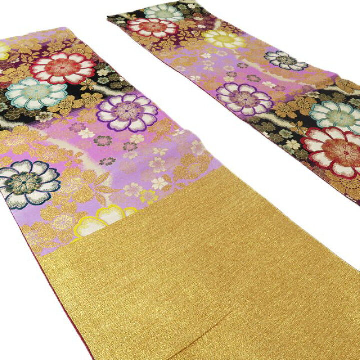 楽天市場】【 中古 】 振袖用 袋帯 リサイクル 着物 花模様 桜 正絹  