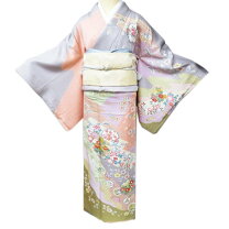 楽天市場】訪問着 中古 裄69の通販 