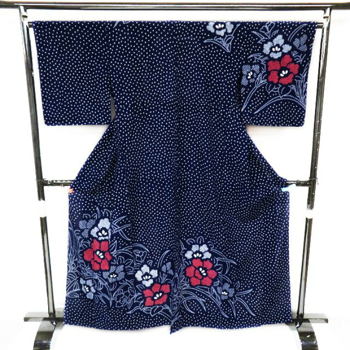 楽天市場】【 中古 】 夏物 浴衣 リサイクル着物 木綿 カジュアル 