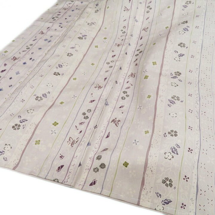 楽天市場】【 中古 】 紬 リサイクル着物 正絹 袷 カジュアル 花模様  