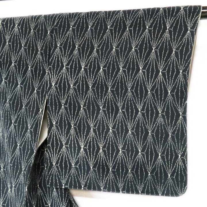 楽天市場】【 中古 】 小紋 リサイクル着物 正絹 袷 カジュアル 銀座  