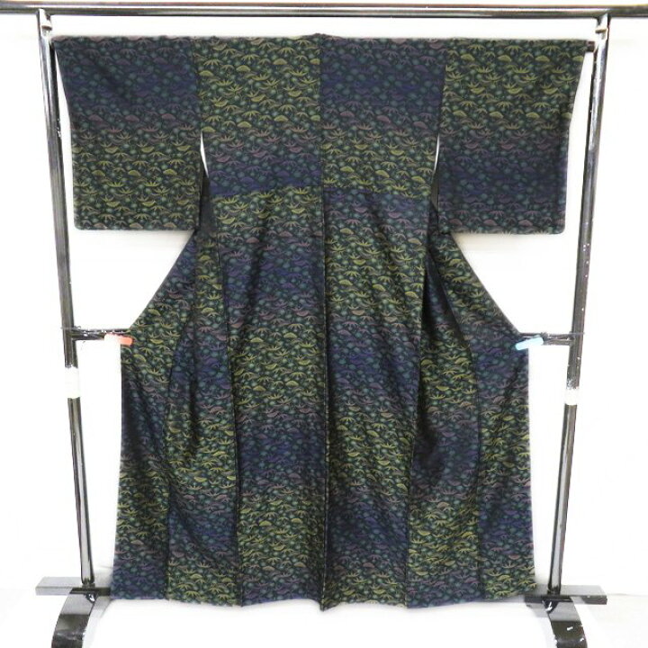 楽天市場】【 中古 】 特選 お召し 御召 リサイクル着物 正絹 袷 