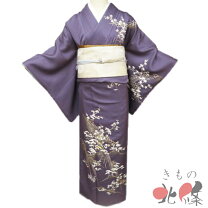 楽天市場】ぶどう（種類（着物）訪問着）（和服｜レディース 