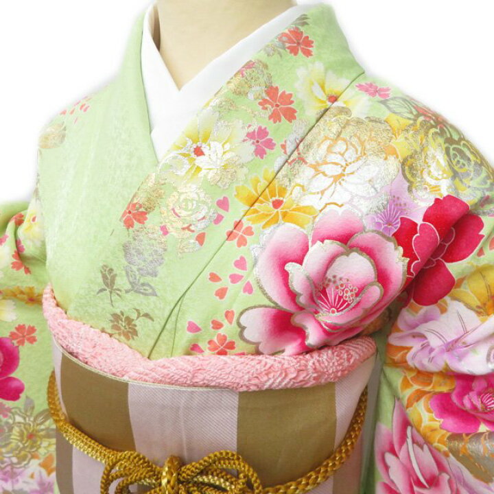 楽天市場】＼ FINAL PRICE ／ 【 中古 】 振袖 リサイクル着物 正絹 花 