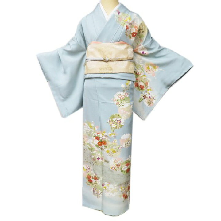 楽天市場】【 中古 】 訪問着 リサイクル着物 正絹 袷 フォーマル 金駒 