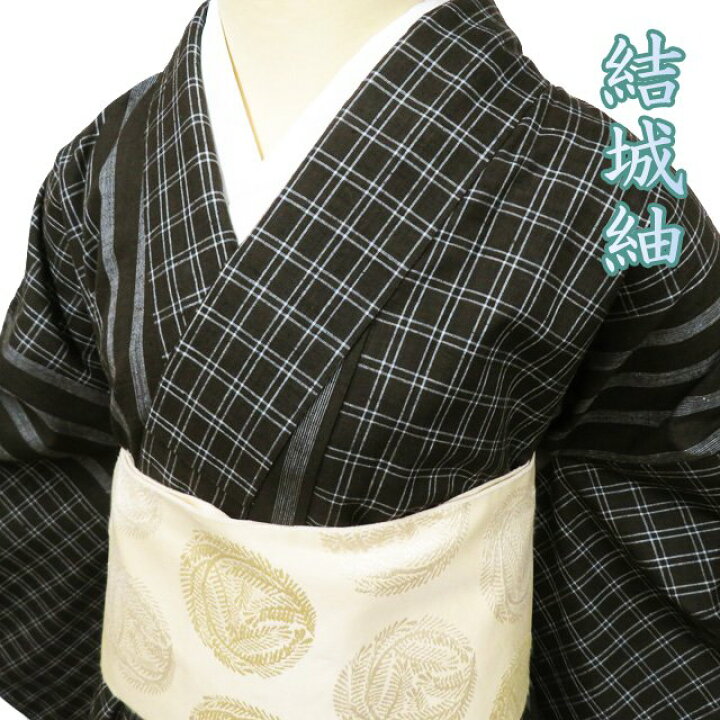 楽天市場】【 中古 】 特選 重要無形文化財 本場結城紬 リサイクル着物 