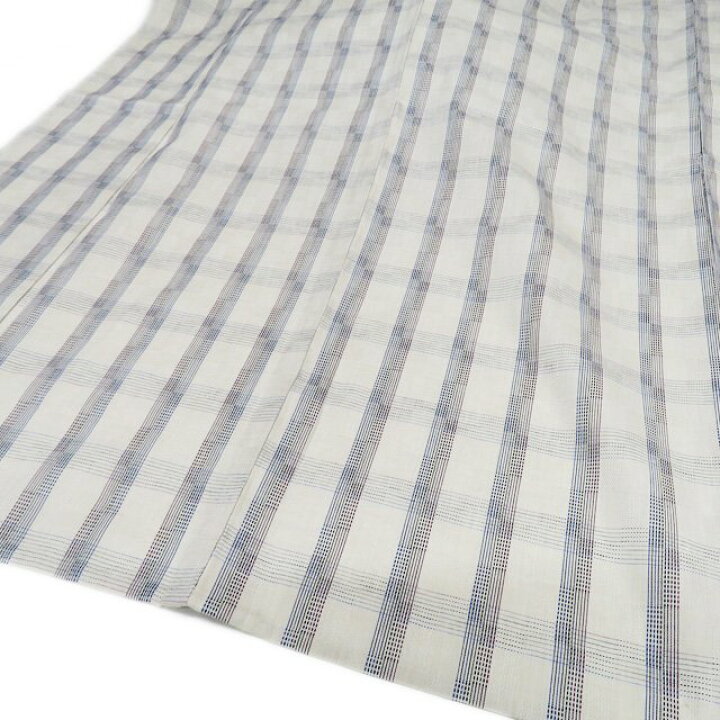 楽天市場】【 新品 】 播包 播州織 着物 木綿 単衣 カジュアル 格子  