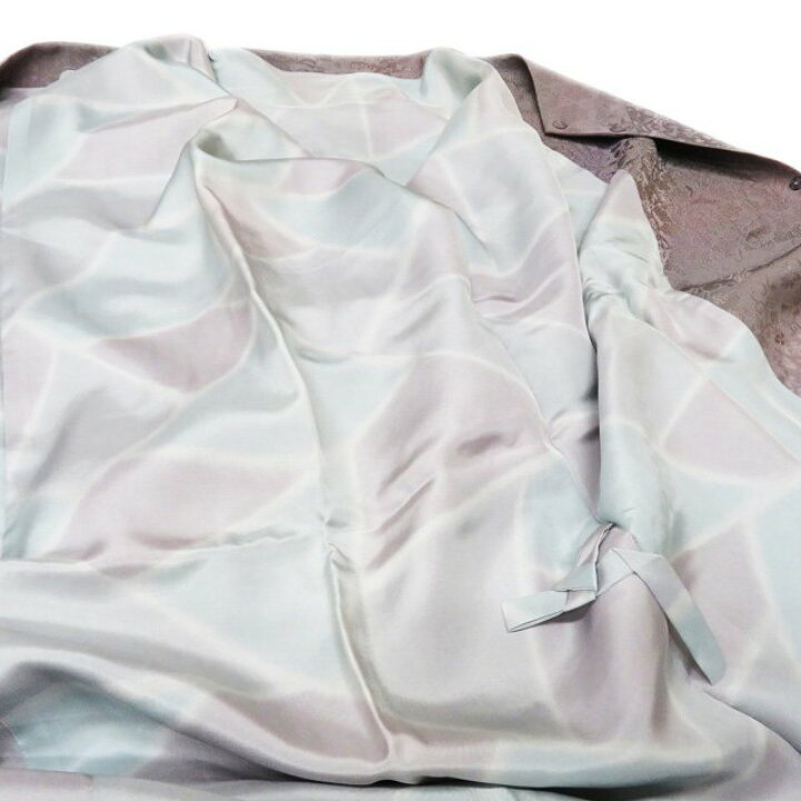 楽天市場】【 未使用 】 道中着 道行コート 着物 正絹 花鳥模様 地模様  