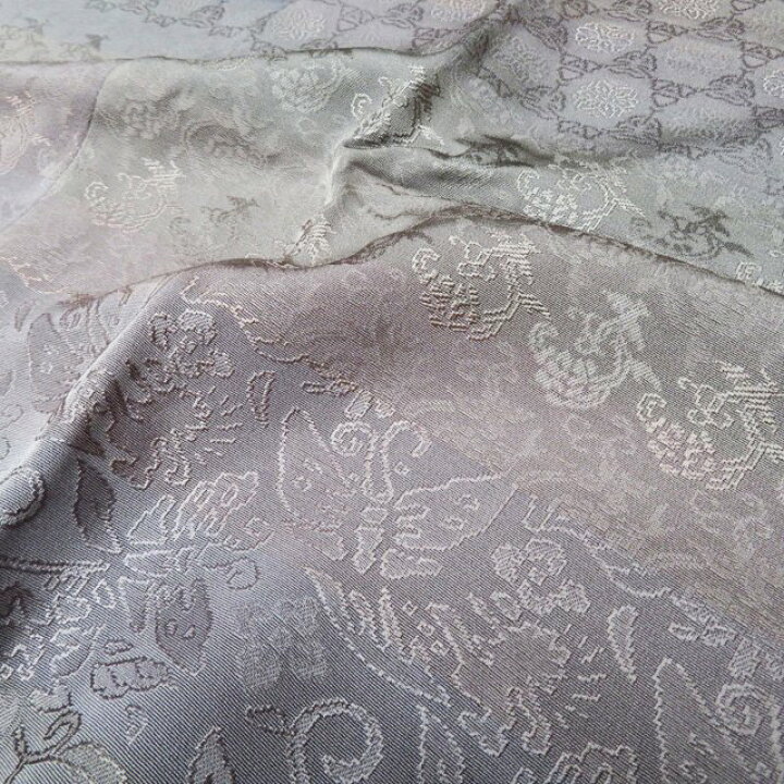 楽天市場】【 未使用 】 道中着 道行コート 着物 正絹 花鳥模様 地模様  