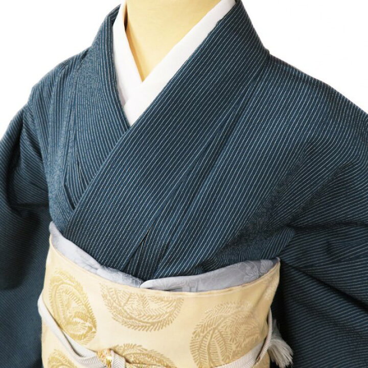 楽天市場】【 中古 】 本塩沢 お召し 御召 リサイクル着物 正絹 袷 