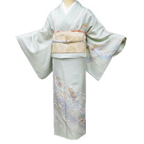 楽天市場】着物 訪問着 中古 正絹 桜（着物｜和服）：レディース  