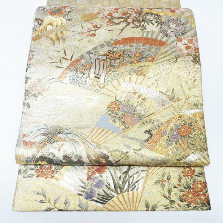 楽天市場】【 中古 】 あさぎ 丸帯 リサイクル 正絹 フォーマル 仕立て 