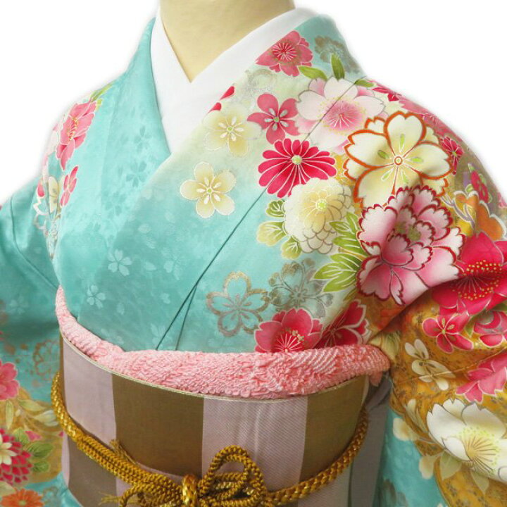 楽天市場】＼ FINAL PRICE ／ 【 中古 】 振袖 リサイクル着物 正絹 花 