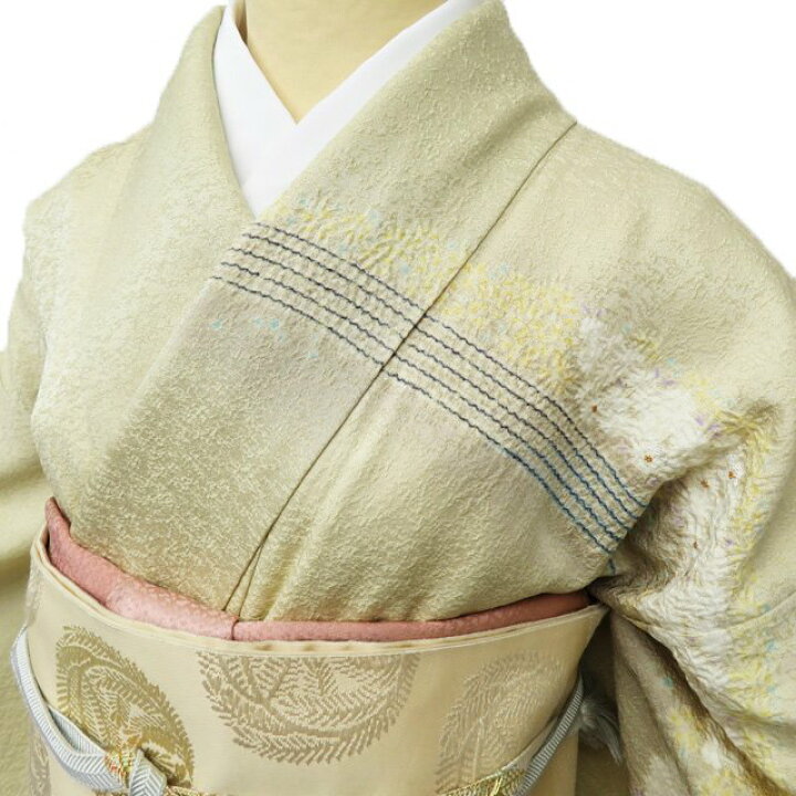 楽天市場】【 中古 】 特選 訪問着 リサイクル着物 十日町 滝泰 相良 