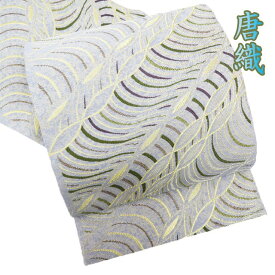 ＼ FINAL PRICE ／ 【 未使用 】 袋帯 正絹 フォーマル 仕立て上がり 六通 唐織 淡藤色 多色 金 きもの北條 A827-7 [ 和服 お茶会 お茶席 茶道 リサイクル帯 kimono 仕立て上がり 礼装 通販 購入 送料無料 きもの北條]