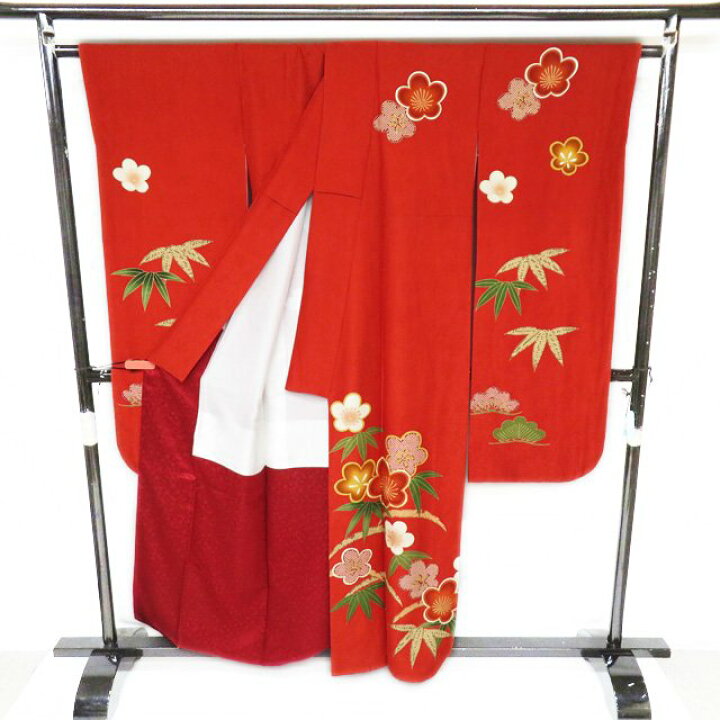 振袖 着物 中古 リサイクル 正絹 身丈159cm M A1041-7