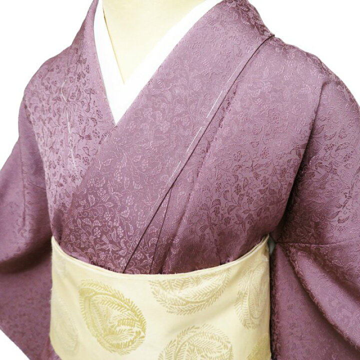 楽天市場】【 未使用 】 色無地 着物 正絹 袷 フォーマル 紋付き 地  