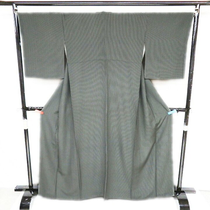 楽天市場】【 中古 】 小紋 リサイクル着物 正絹 袷 カジュアル 縦縞  