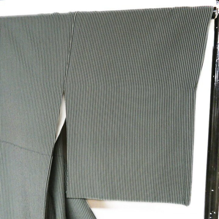 楽天市場】【 中古 】 小紋 リサイクル着物 正絹 袷 カジュアル 縦縞  