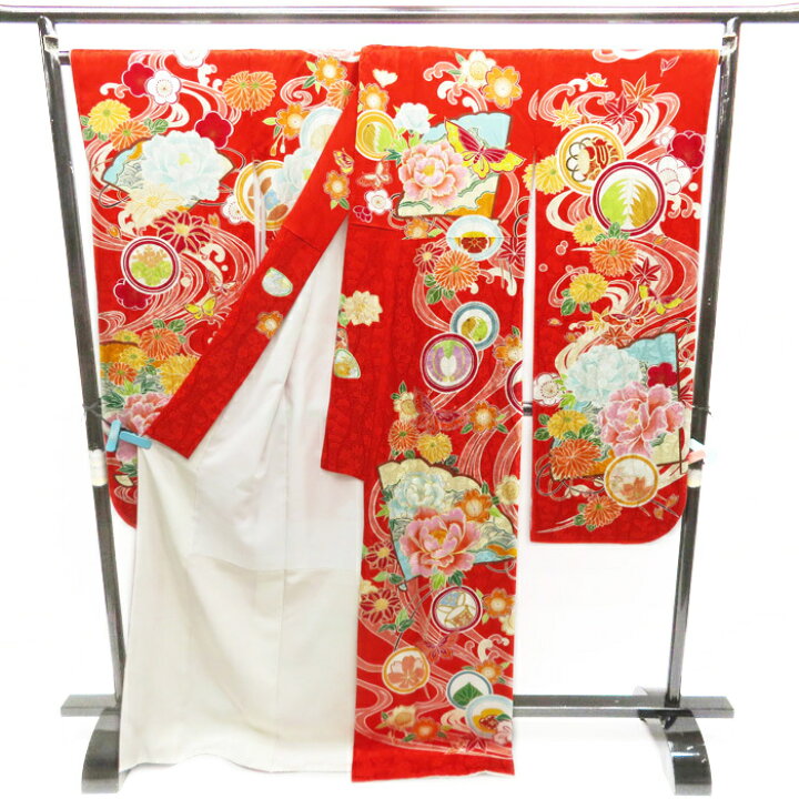 楽天市場】振袖 正絹 花模様 金駒刺繍 成人式 結婚式 結納 パーティー