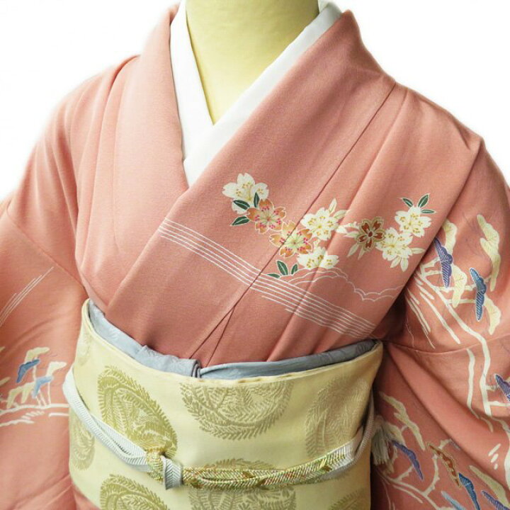 楽天市場】【 中古 】 特選 訪問着 着物 リサイクル 正絹 袷 