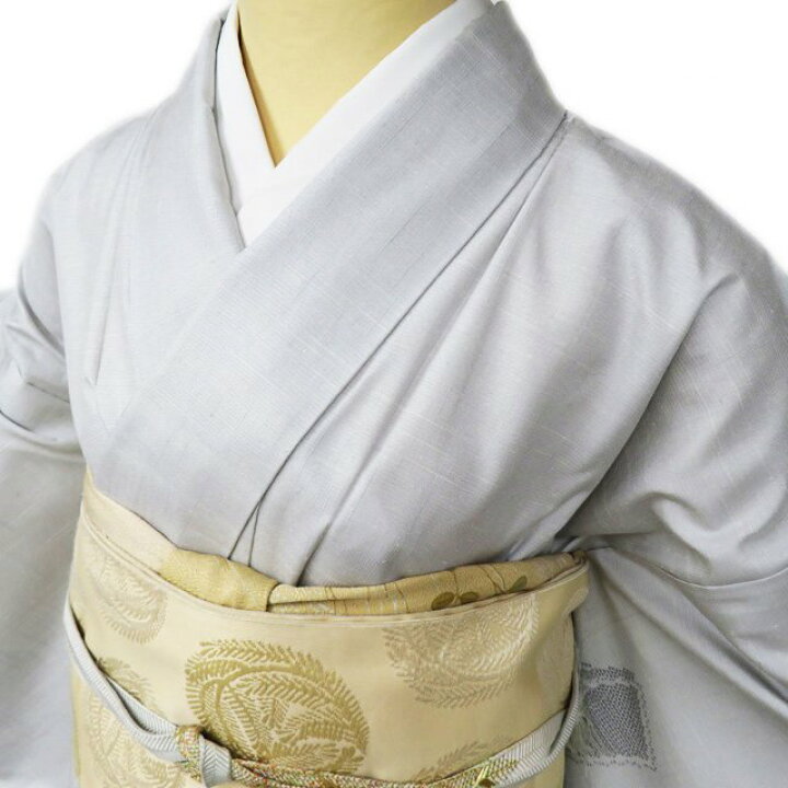 楽天市場】【 中古 】 紬 リサイクル着物 正絹 単衣 セミフォーマル 蚊 