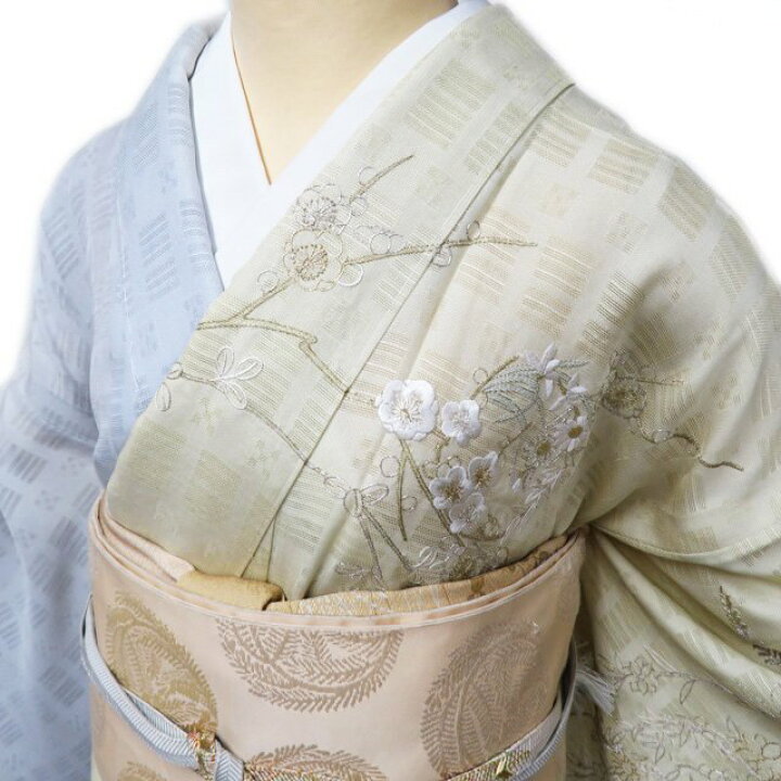 楽天市場】【 中古 】 特選 夏物 訪問着 リサイクル着物 正絹 刺繍 花  