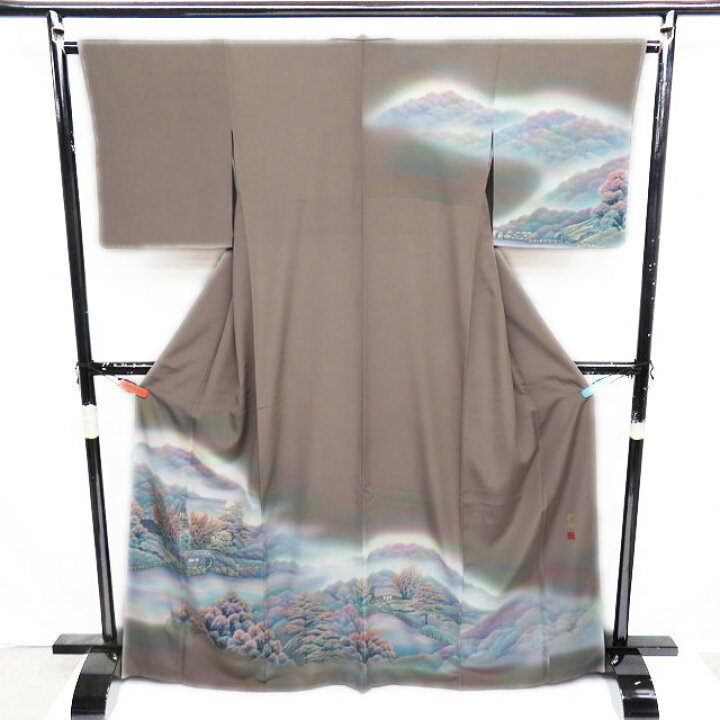 楽天市場】【 中古 】 訪問着 着物 リサイクル 正絹 袷 フォーマル 