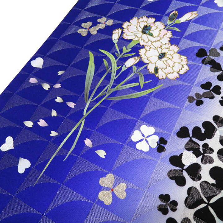 楽天市場】【 中古 】 袋帯 リサイクル 仕立て上がり 螺鈿 金彩 花の図  