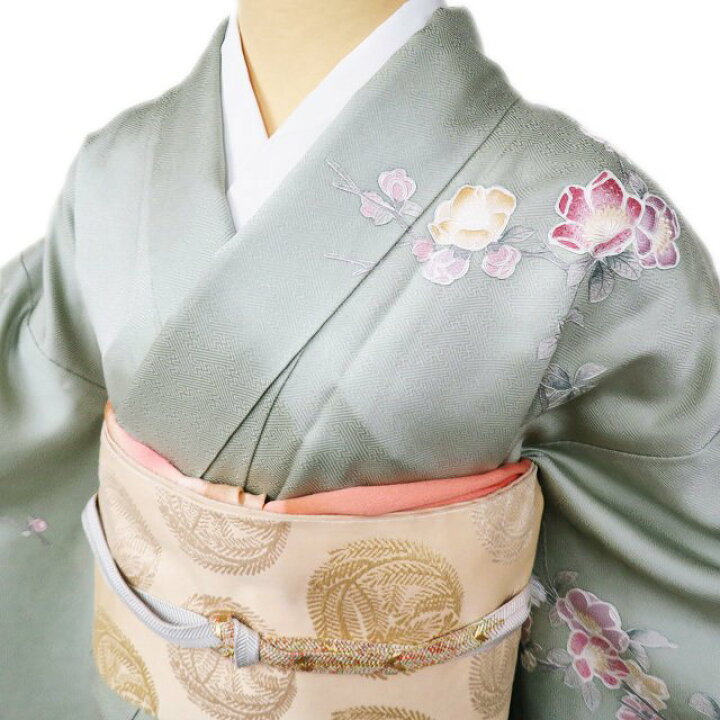 楽天市場】【 未使用 】 特選 訪問着 着物 汕頭刺繍 スワトウ 植物文様 