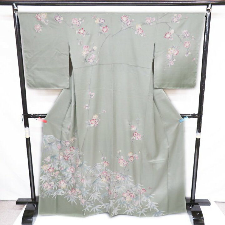 楽天市場】【 未使用 】 特選 訪問着 着物 汕頭刺繍 スワトウ 植物文様 