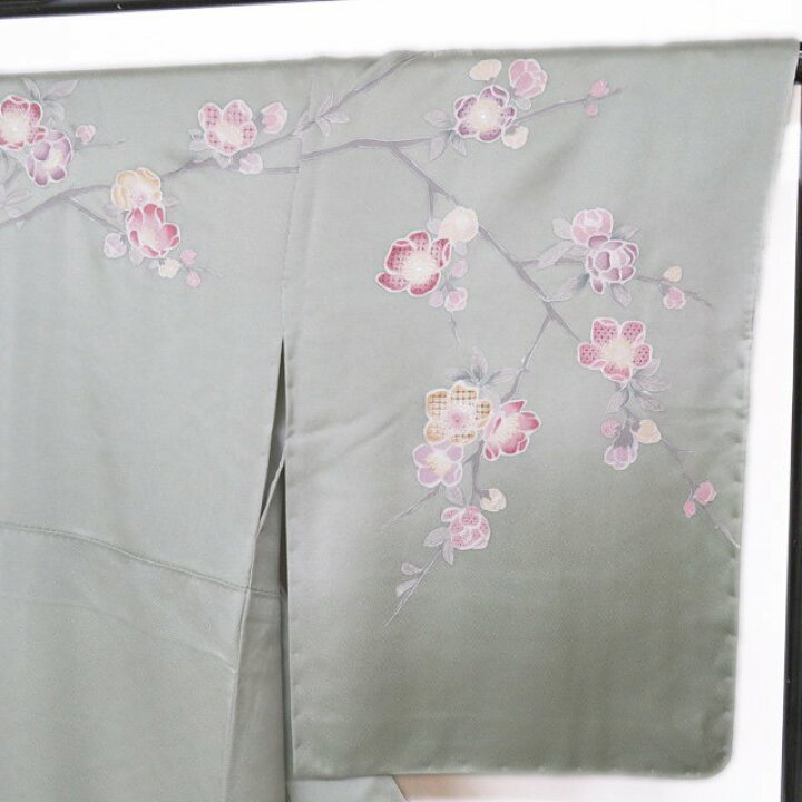 楽天市場】【 未使用 】 特選 訪問着 着物 汕頭刺繍 スワトウ 植物文様 