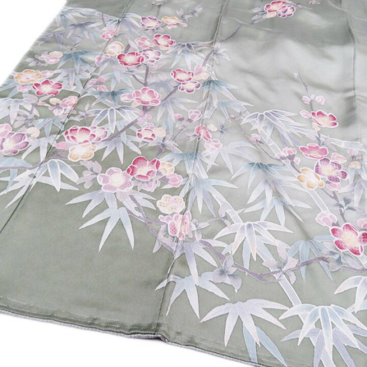 楽天市場】【 未使用 】 特選 訪問着 着物 汕頭刺繍 スワトウ 植物文様 