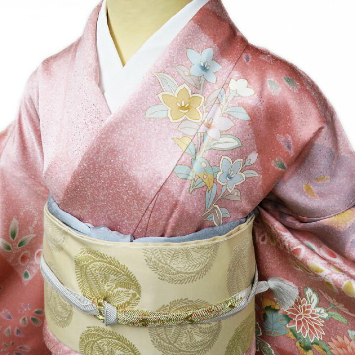 楽天市場】【 中古 】 訪問着 リサイクル着物 正絹 袷 フォーマル 金彩 