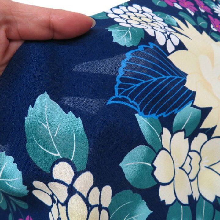 楽天市場】夏物 反物 小紋 浴衣 着物 未仕立て 新古品 ポリエステル  