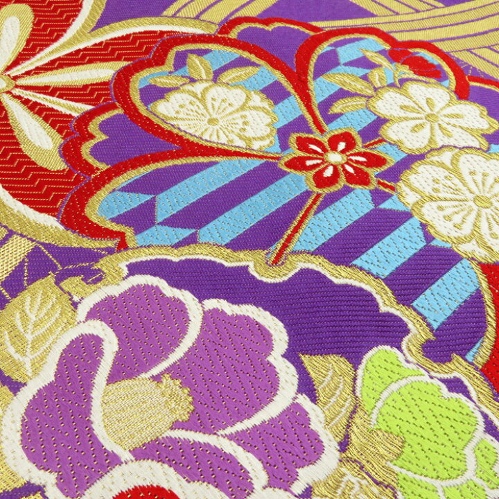 楽天市場】【 中古 】 振袖用 袋帯 花模様 リサイクル 着物 成人式 