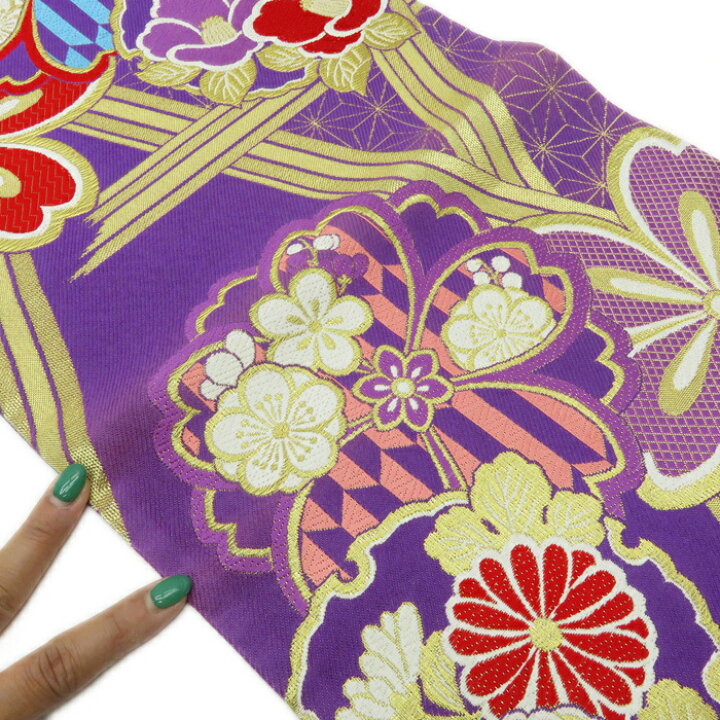 楽天市場】【 中古 】 振袖用 袋帯 花模様 リサイクル 着物 成人式 