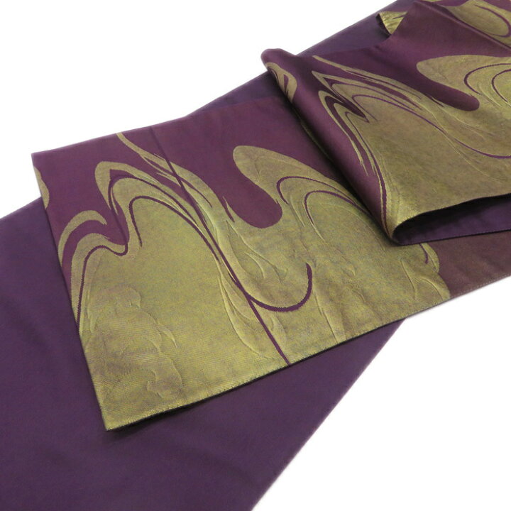 楽天市場】【 中古 】 袋帯 西陣 澤屋重兵衛 雲の図 静かな気品薫る  