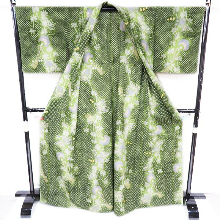 楽天市場】【 中古 】 夏物 浴衣 リサイクル着物 木綿 カジュアル 