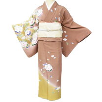 楽天市場】裄68 非常によい 訪問着（着物｜和服）：レディース  