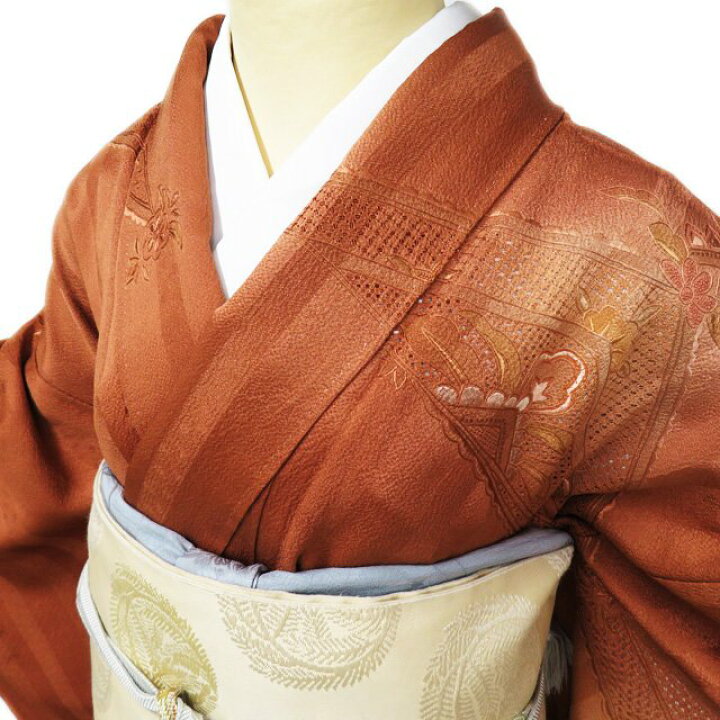 楽天市場】【 中古 】 訪問着 リサイクル着物 正絹 袷 フォーマル 螺鈿  
