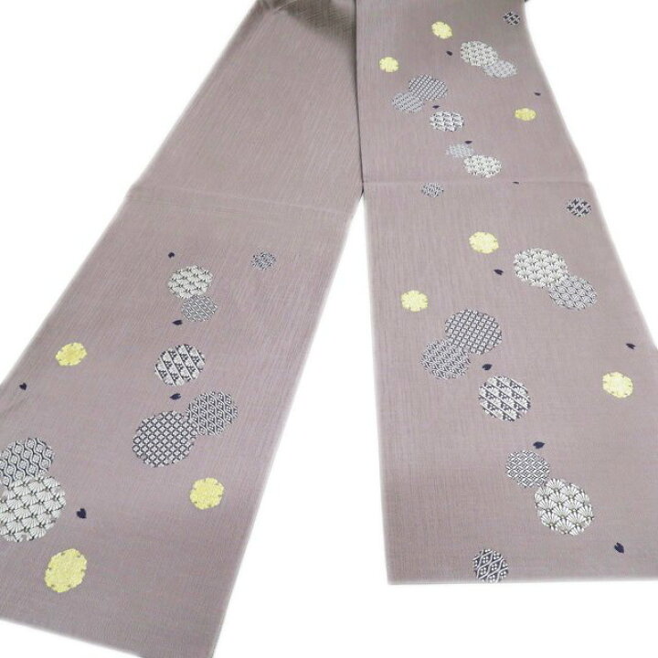 楽天市場】【 未使用 】 袋帯 正絹 カジュアル 仕立て上がり 六通 雪輪  